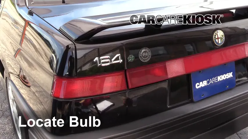 1995 Alfa Romeo 164 Quadrifoglio 3.0L V6 Lights